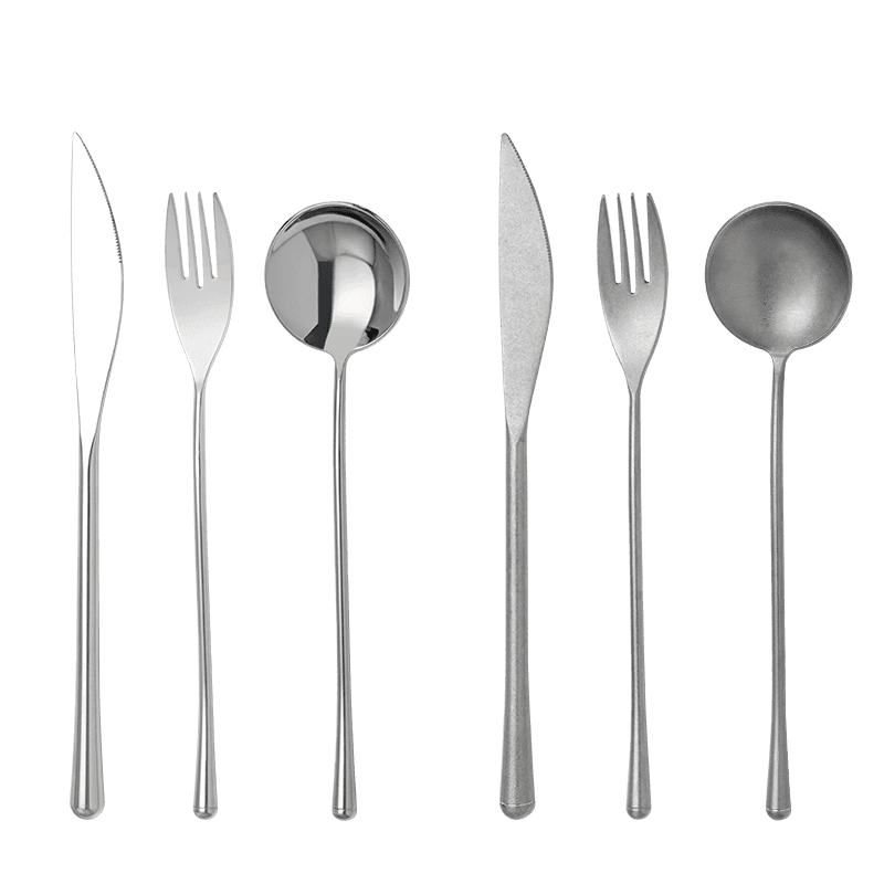 Stainless Steel Cutlery Wholesale Mirror Slim
