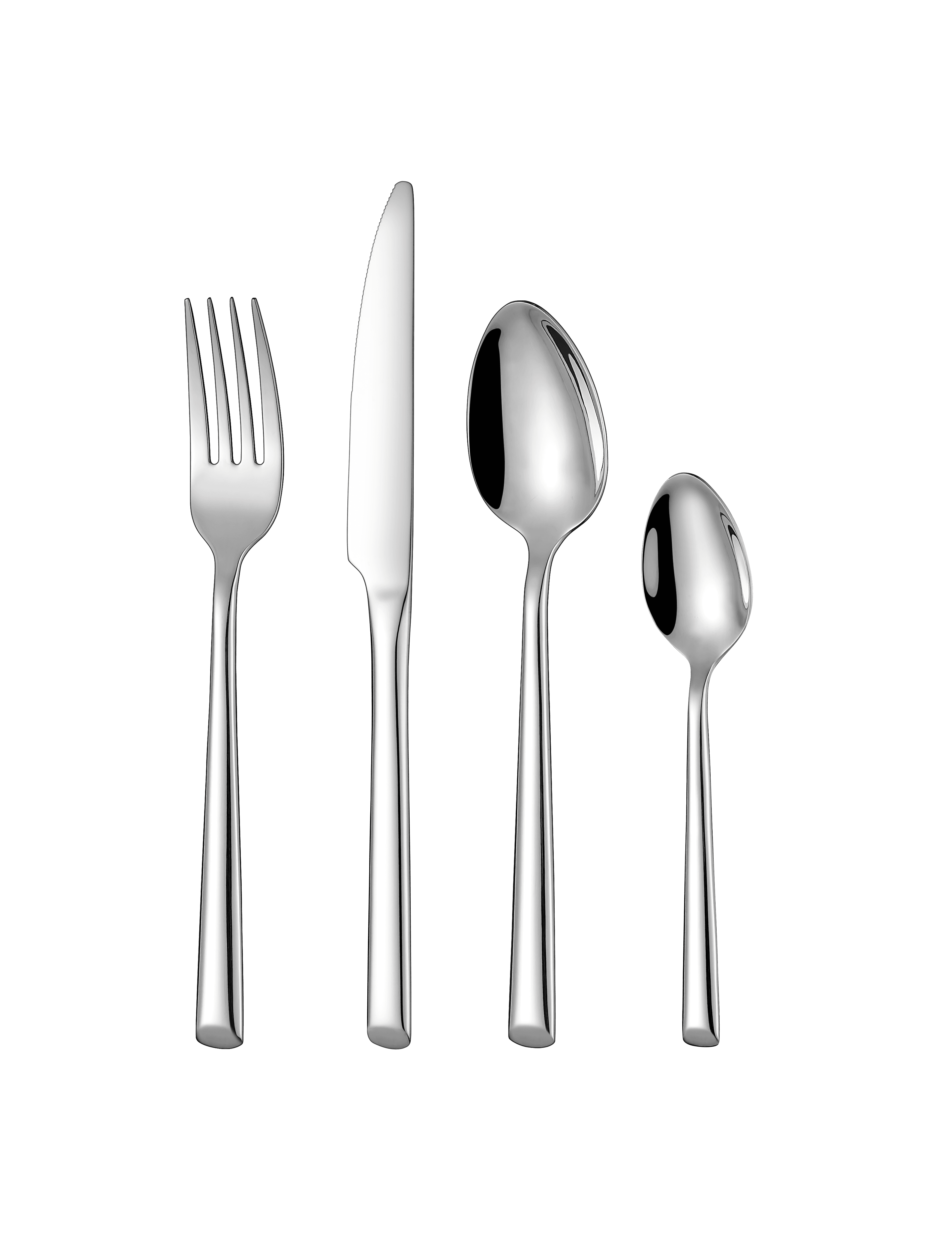 Cutlery Collection: Elegant Stainless Steel Dining Set