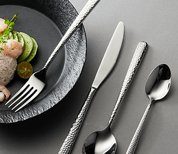 Elegant table setting with our cutlery
