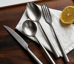 Close-up of our premium cutlery